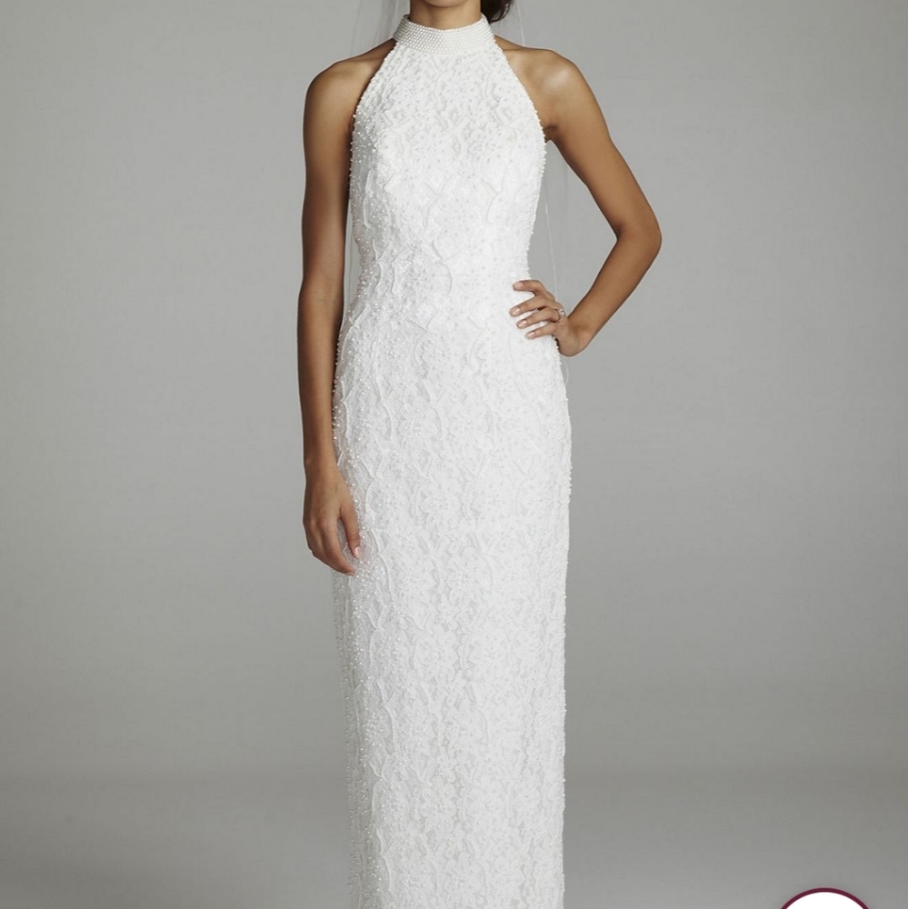 St. Tropez Pearl Lace Wedding Dress 4